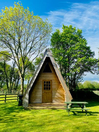 Glamping Pod - back to basics in Somerset